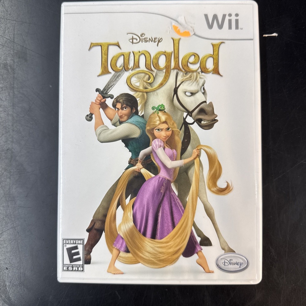 Disney: Tangled - Nintendo Wii Complete *Tested & Working* CIB